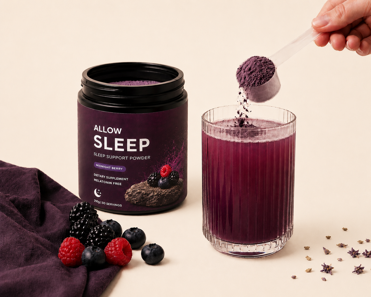 Allow Sleep Product shot powder