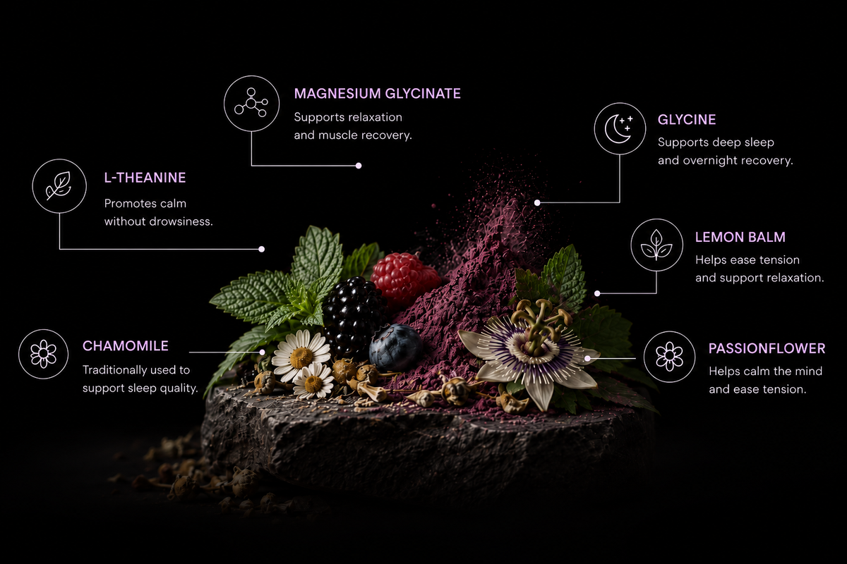 Allow Sleep Supplement Natural Ingredients Blend